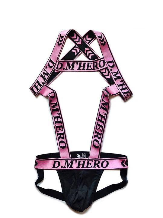 D.M Hero Double Thong Harness Jockstrap - KB043