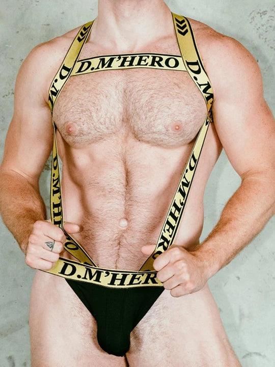 D.M Hero Double Thong Harness Jockstrap - KB043
