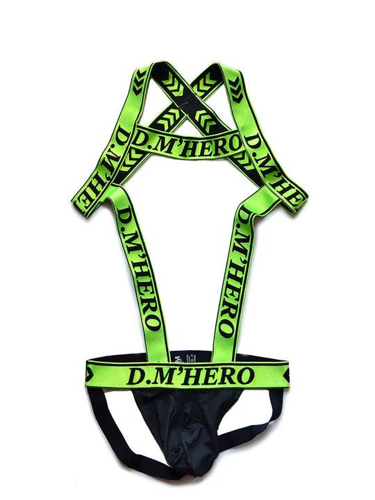 D.M Hero Double Thong Harness Jockstrap - KB043