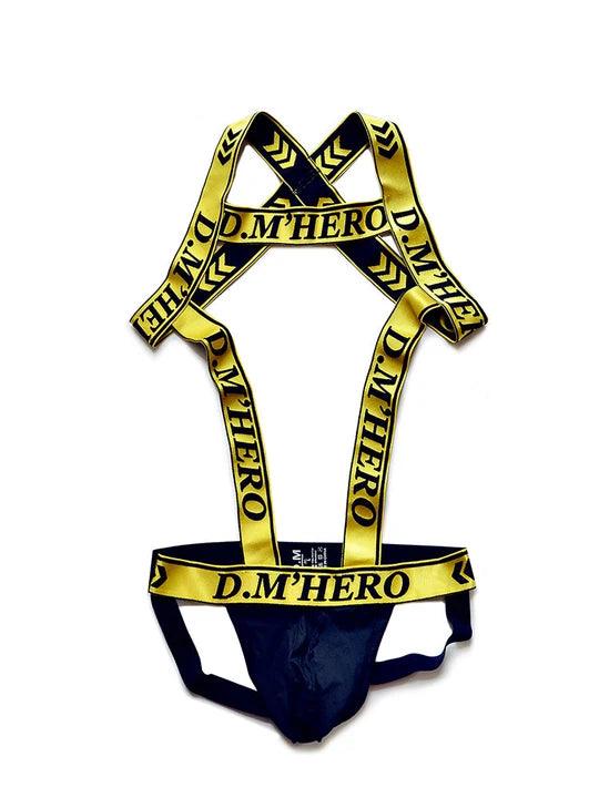 D.M Hero Double Thong Harness Jockstrap - KB043