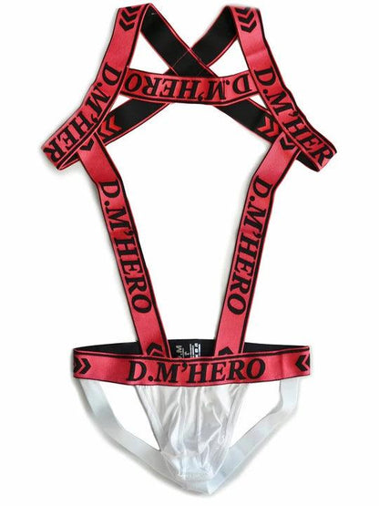 D.M Hero Double Thong Harness Jockstrap - KB043