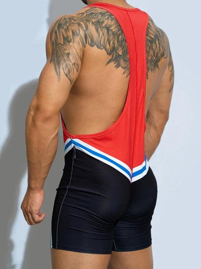 Men's Tight Stretch Singlet - LTY011