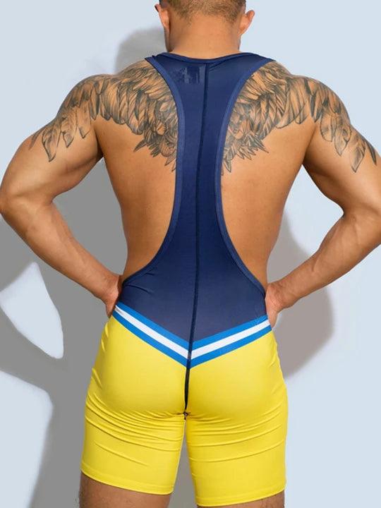 Men's Tight Stretch Singlet - LTY011