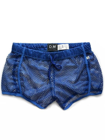 D.M Sexy Mesh Breathable Home Boxer Shorts - PJK008