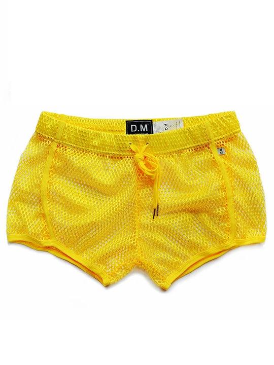 D.M Sexy Mesh Breathable Home Boxer Shorts - PJK008