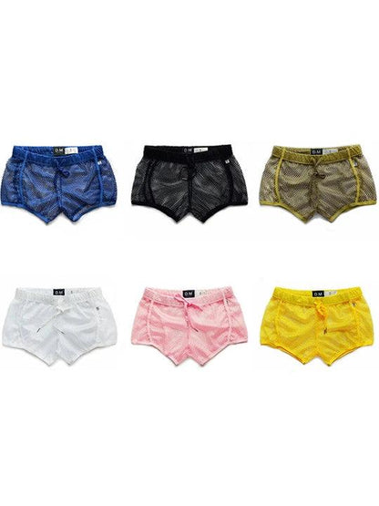 D.M Sexy Mesh Breathable Home Boxer Shorts - PJK008