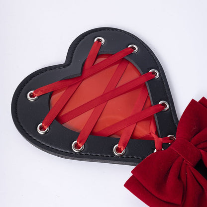 Erotic Butterfly Bow Heart-shaped Paddle -PJ003