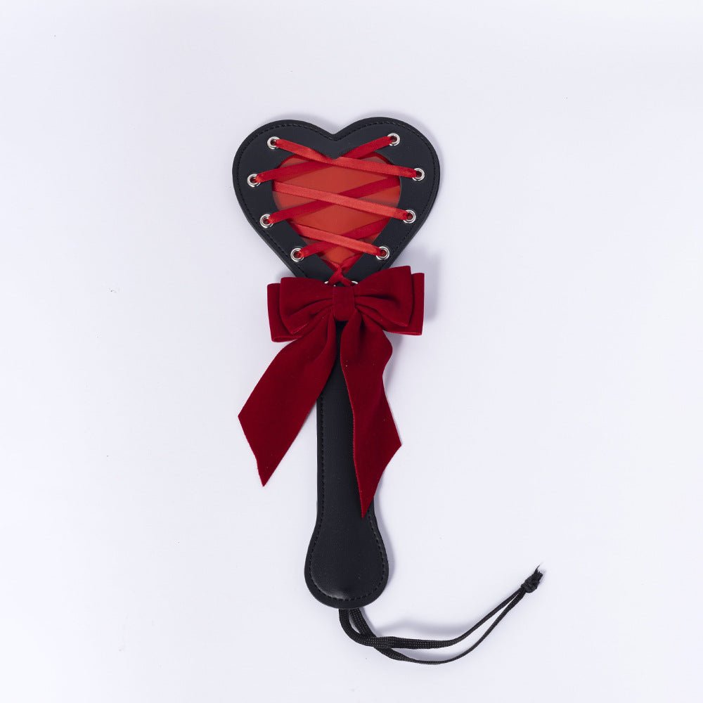 Erotic Butterfly Bow Heart-shaped Paddle -PJ003