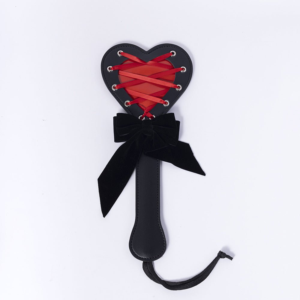 Erotic Butterfly Bow Heart-shaped Paddle -PJ003