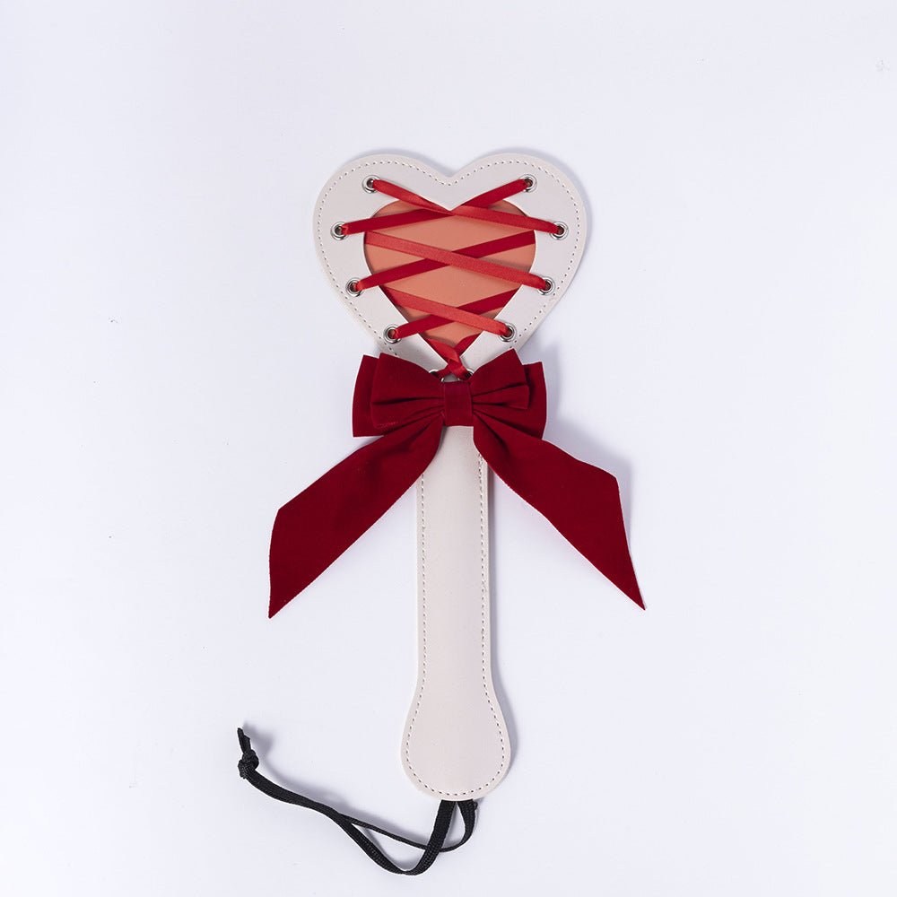 Erotic Butterfly Bow Heart-shaped Paddle -PJ003