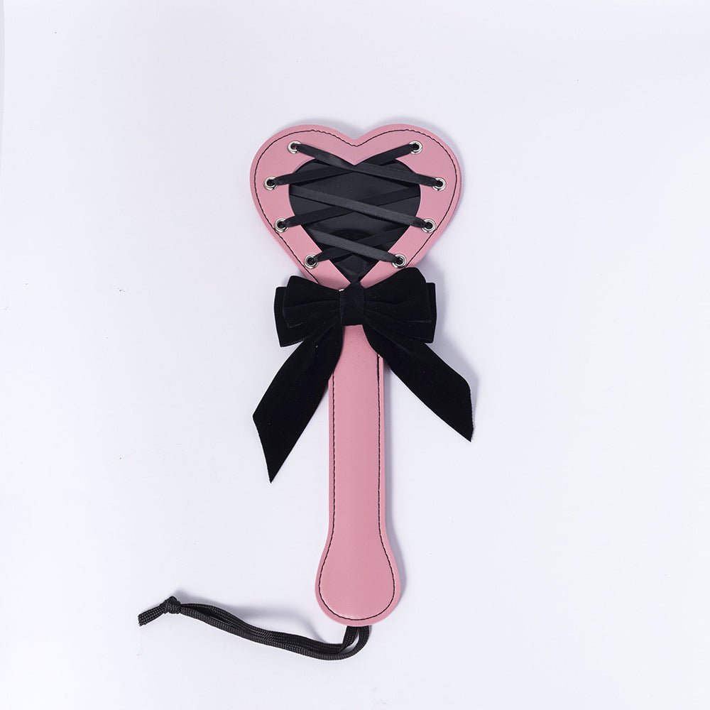 Erotic Butterfly Bow Heart-shaped Paddle -PJ003