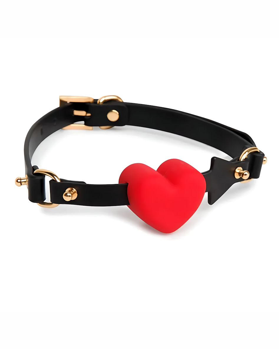 Pink Heart Submissive Slave Collar