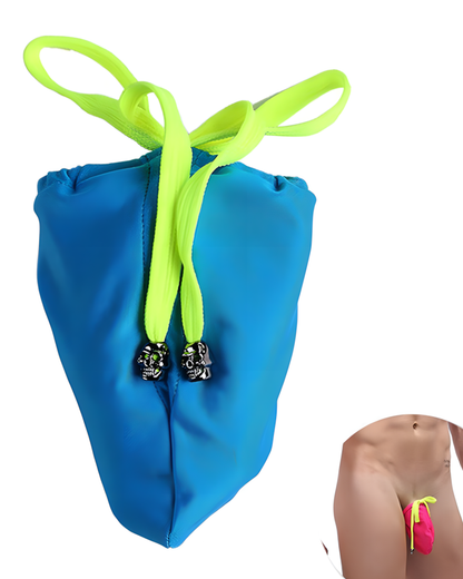 Men's Erotic Strapless Pouch Thong