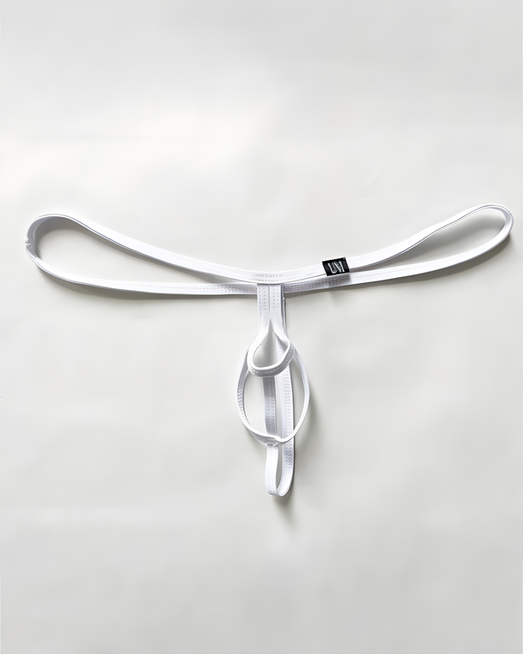 Men's Sexy Elastic Strap Hollow Thong