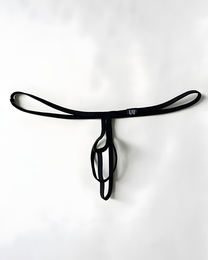 Men's Sexy Elastic Strap Hollow Thong