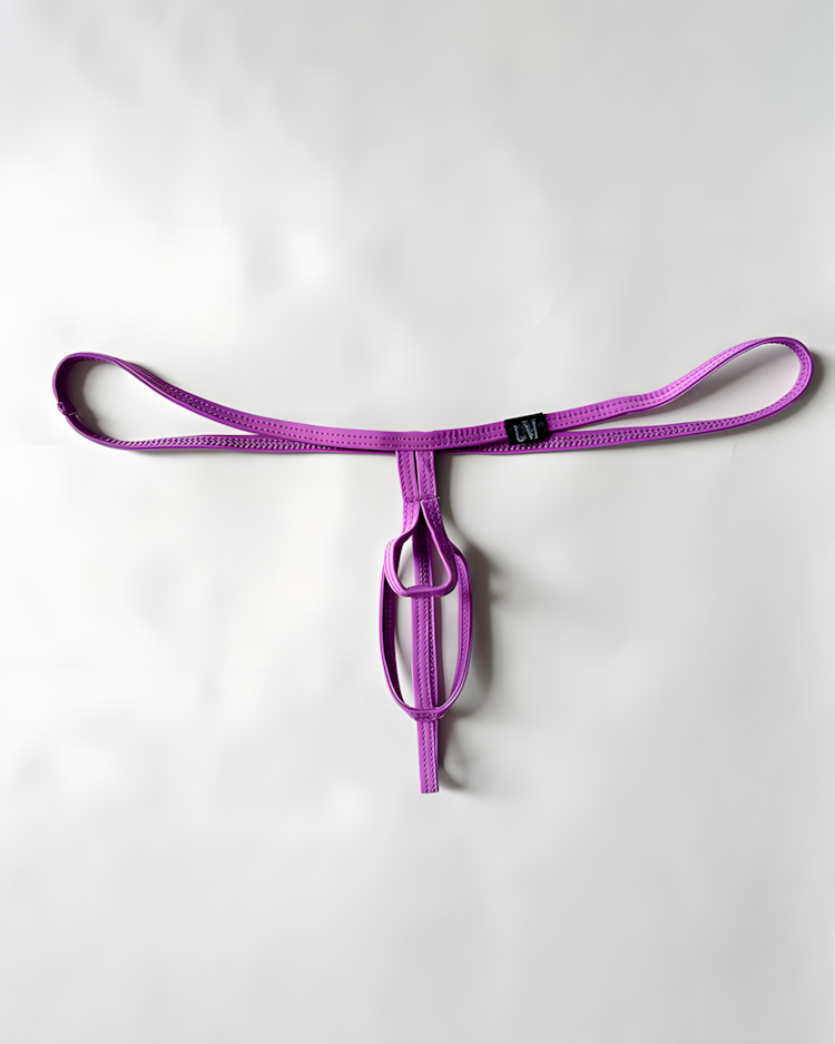 Men's Sexy Elastic Strap Hollow Thong