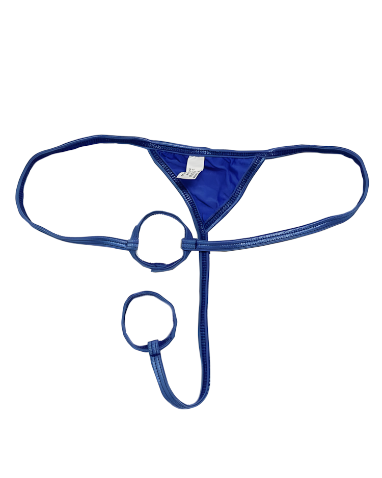 Men's Minimalist Dual Ring Strap Thong