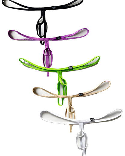 Men's Sexy Elastic Strap Hollow Thong