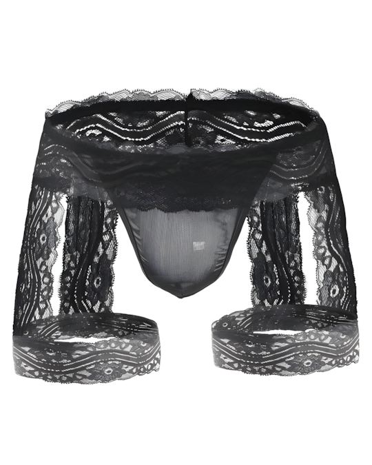 Men's Sexy Lace Thongs