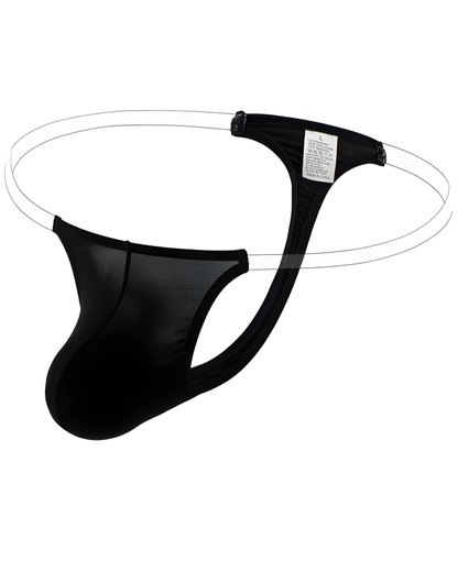 Men's Sexy Invisible Strap Ice Silk Thong