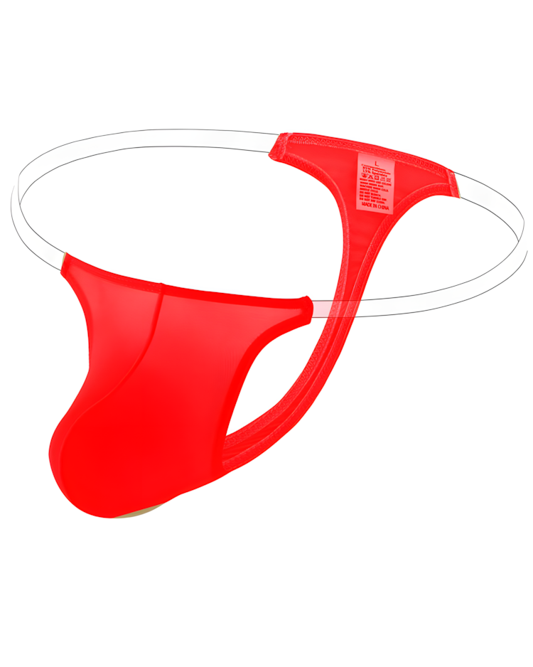 Men's Sexy Invisible Strap Ice Silk Thong