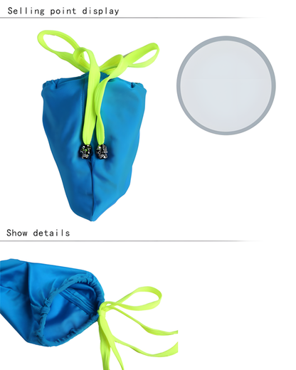 Men's Erotic Strapless Pouch Thong