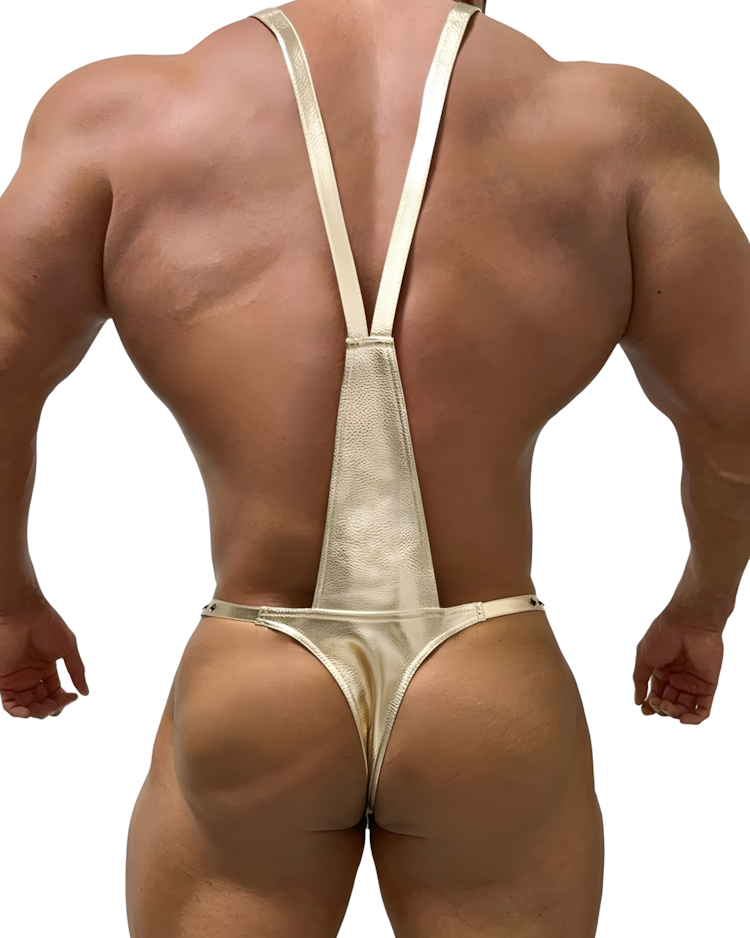 Men's Studded Harness Thong