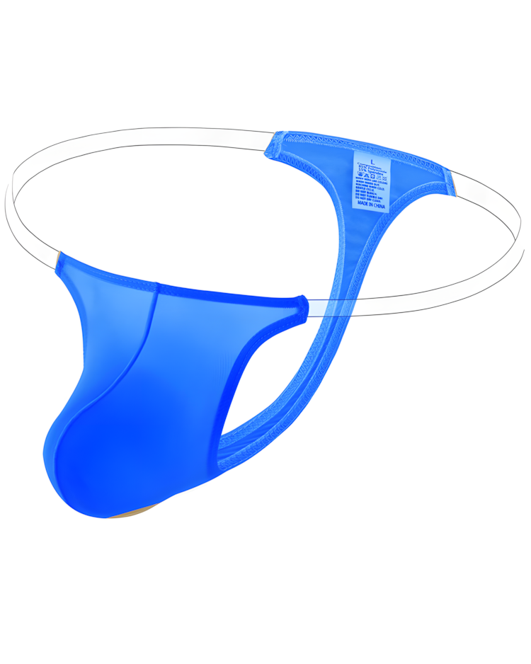 Men's Sexy Invisible Strap Ice Silk Thong