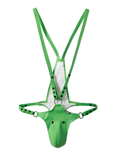 Men's Studded Harness Thong
