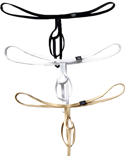 Men's Sexy Elastic Strap Hollow Thong