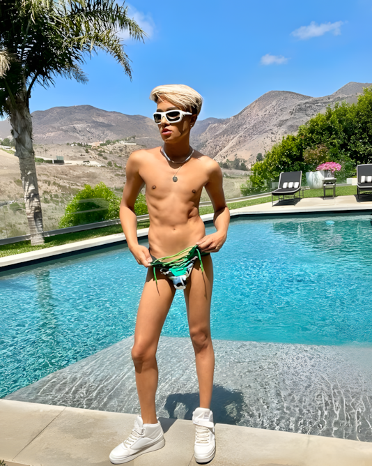 Men's Sexy Lace-Up Front Jockstrap