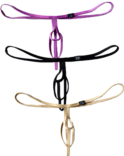 Men's Sexy Elastic Strap Hollow Thong