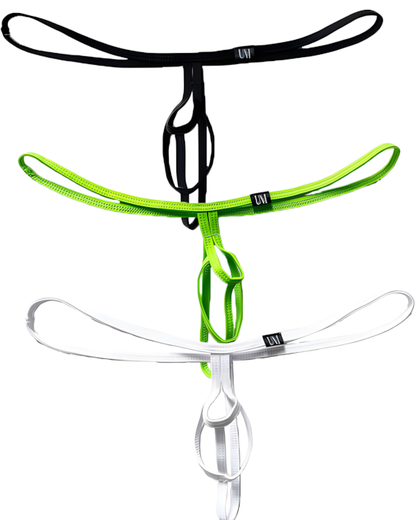 Men's Sexy Elastic Strap Hollow Thong