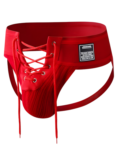 Men's Sexy Lace-Up Front Jockstrap