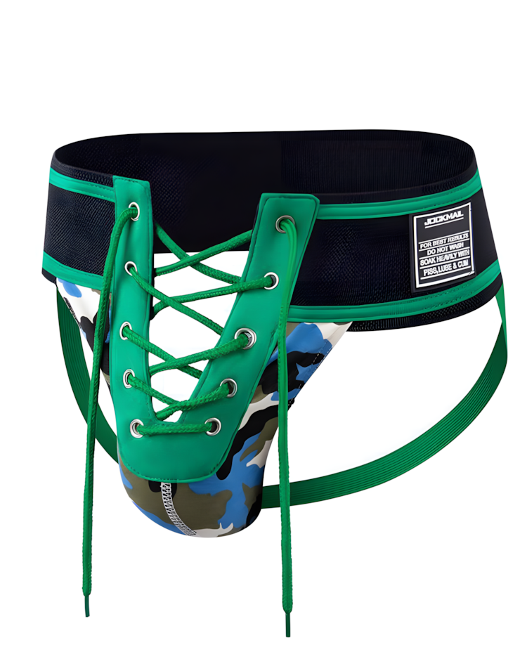 Men's Sexy Lace-Up Front Jockstrap
