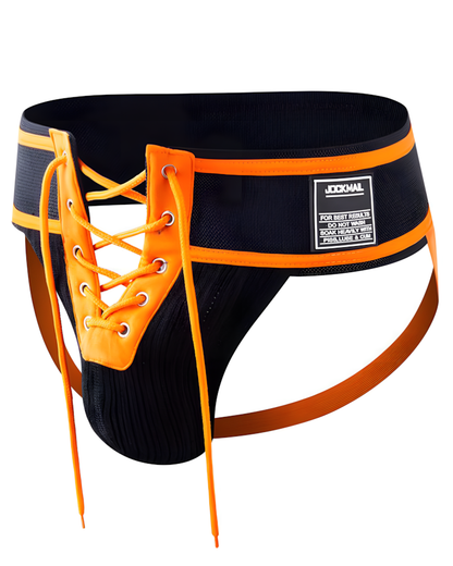 Men's Sexy Lace-Up Front Jockstrap
