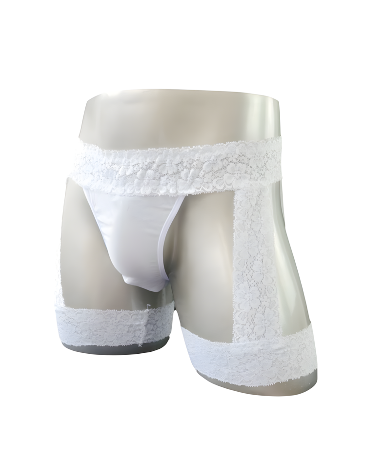 Men's Sexy Lace Thongs