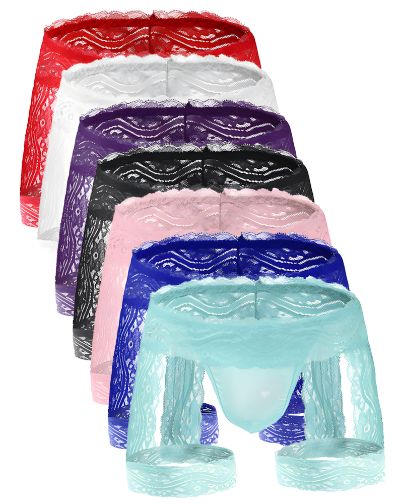Men's Sexy Lace Thongs