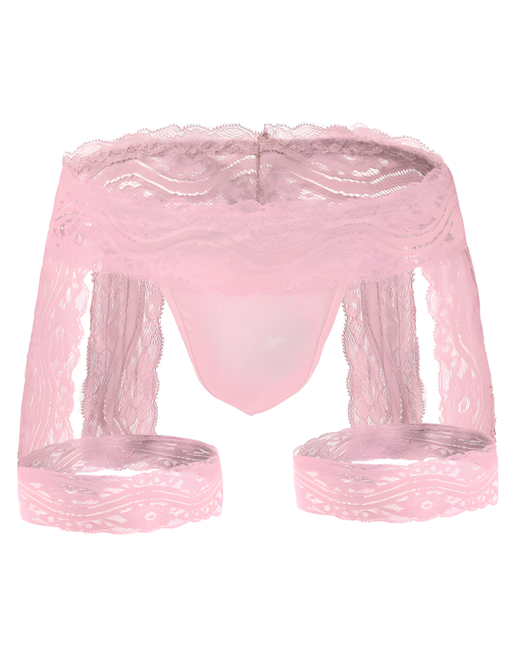 Men's Sexy Lace Thongs