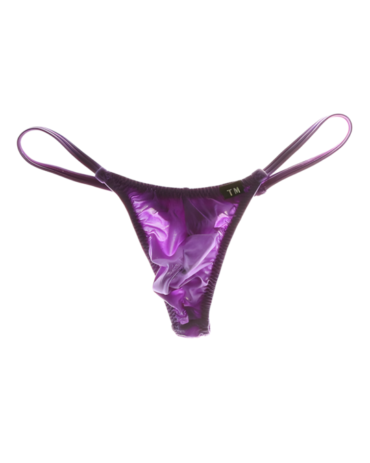Men's Sexy Micro G-String Elastic Nylon Thong Underwear