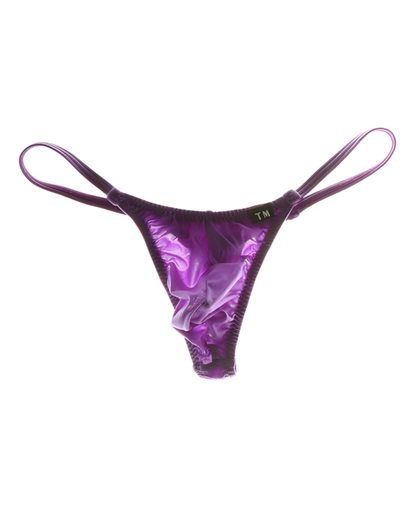 Men's Sexy Micro G-String Elastic Nylon Thong Underwear