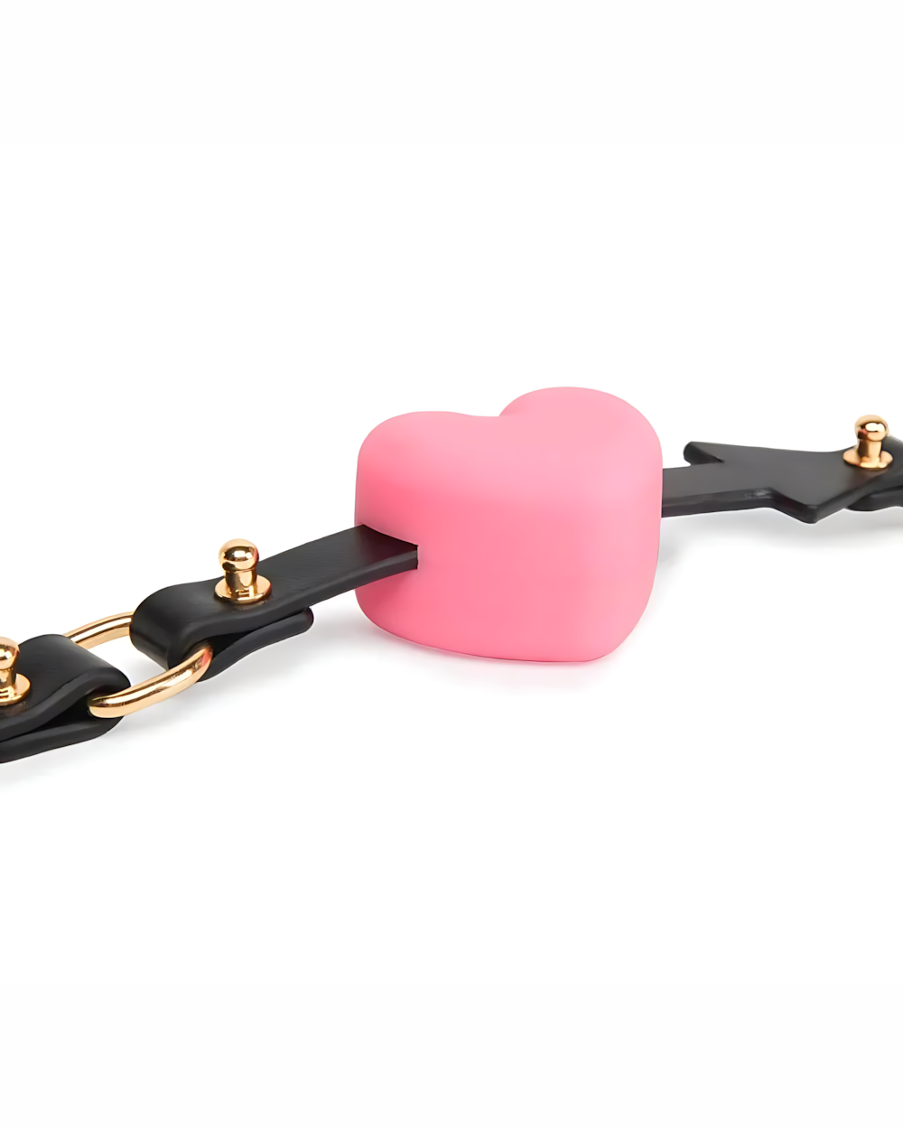 Pink Heart Submissive Slave Collar