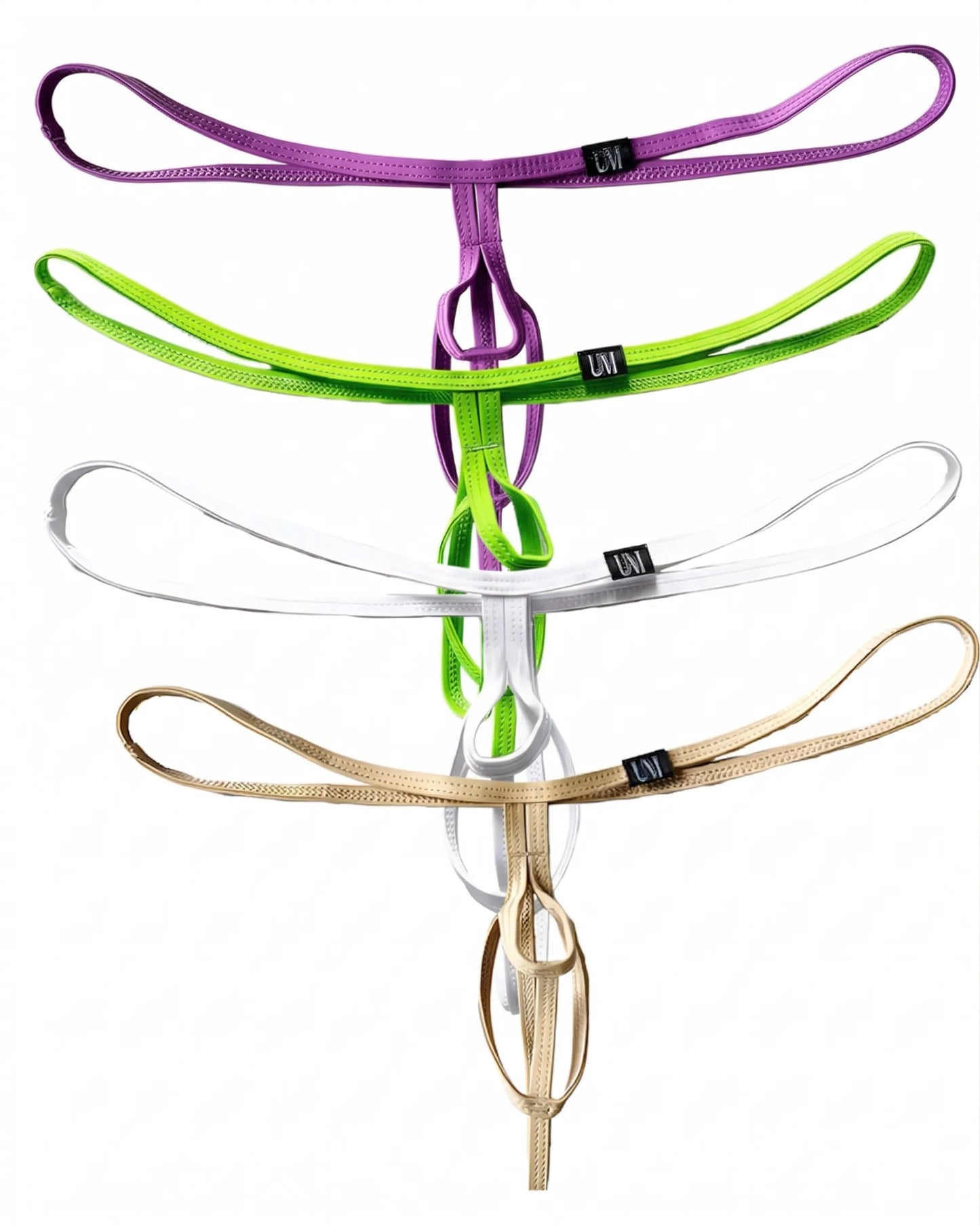 Men's Sexy Elastic Strap Hollow Thong