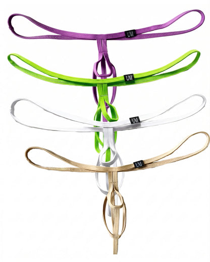 Men's Sexy Elastic Strap Hollow Thong
