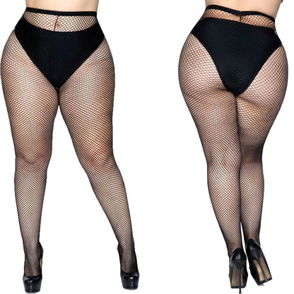 Men High Waist Fishnet Pantyhose - CW033