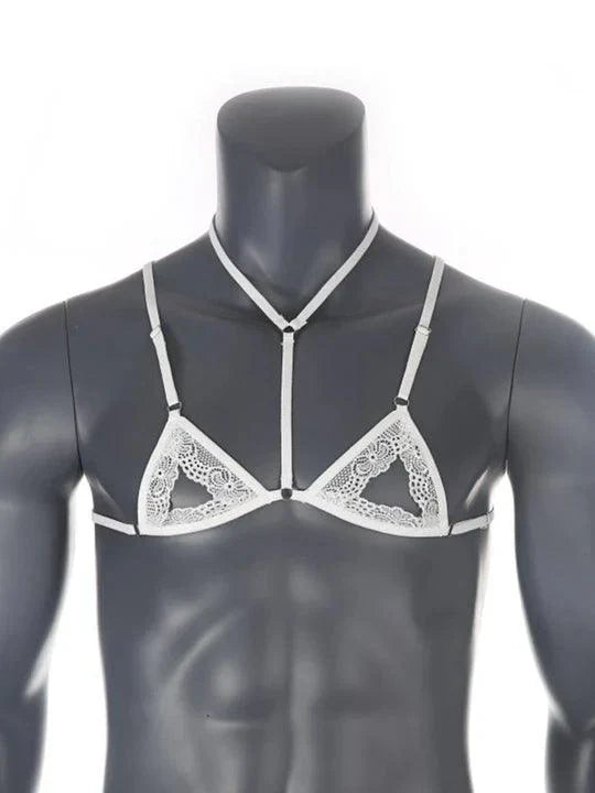 Men's Adjustable Breastless Bra - QQNY010