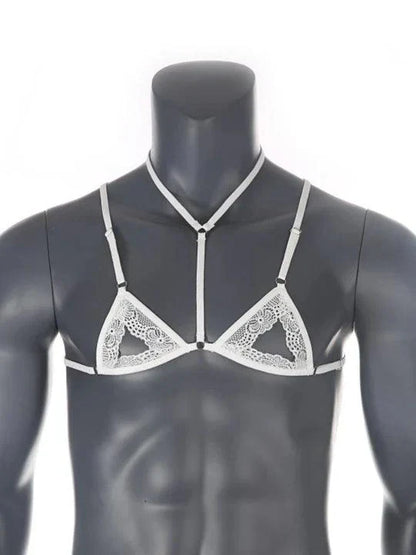 Men's Adjustable Breastless Bra - QQNY010