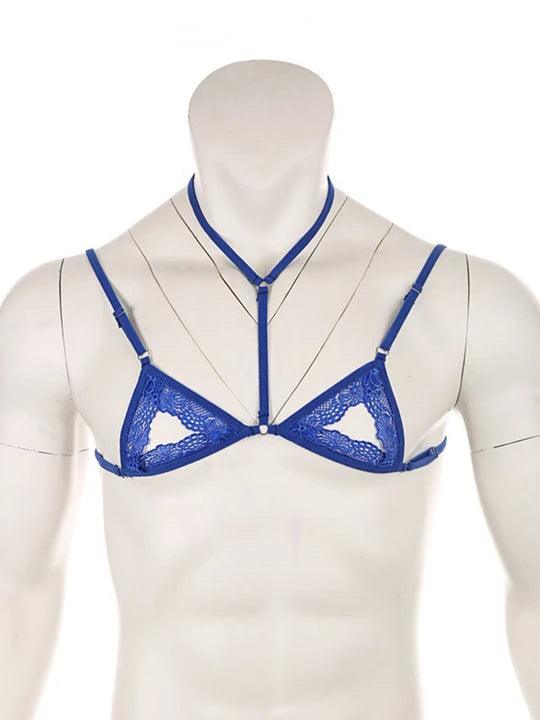 Men's Adjustable Breastless Bra - QQNY010