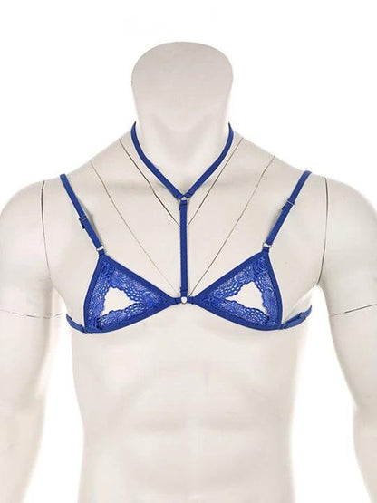 Men's Adjustable Breastless Bra - QQNY010