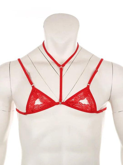 Men's Adjustable Breastless Bra - QQNY010